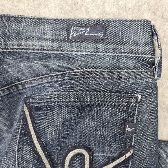 Citizens of Humanity Kelly Bootcut Jeans Sz 29 (32x34) Wimbledon #143 USA Made - Picture 3 of 10